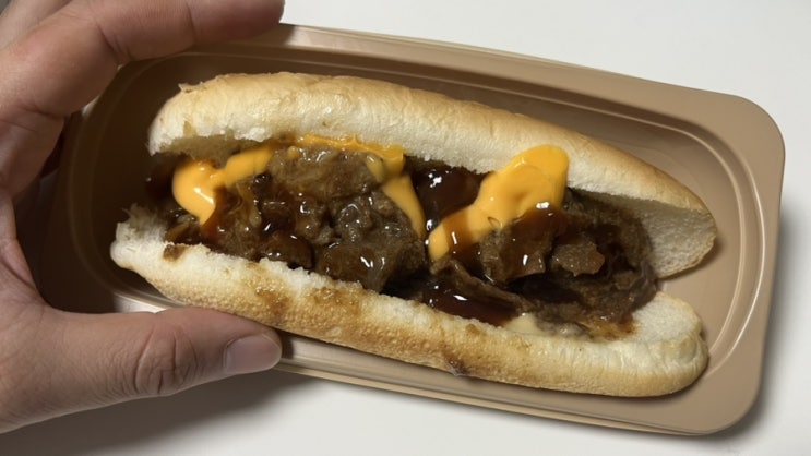  [CU] 휴게소 불고기치즈핫도그
