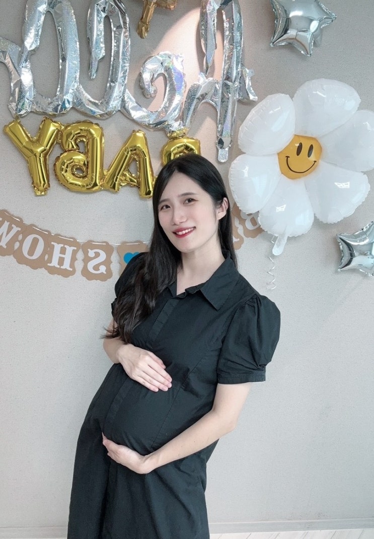  32주 0일) 30주~31주 배크기, 출산준비, 셀프만삭, 임신후기 여전한 착색과 갈비뼈 통증