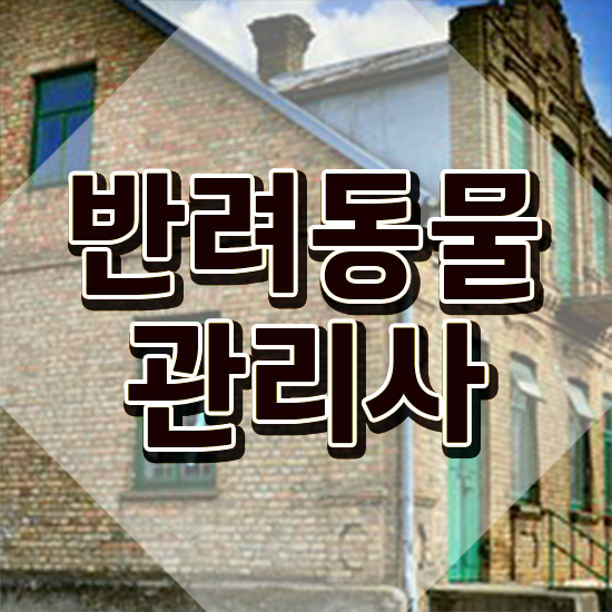  반려동물 생활관리사 , 반려동물관리사 자격증 합격한 후기 정리해봤어요