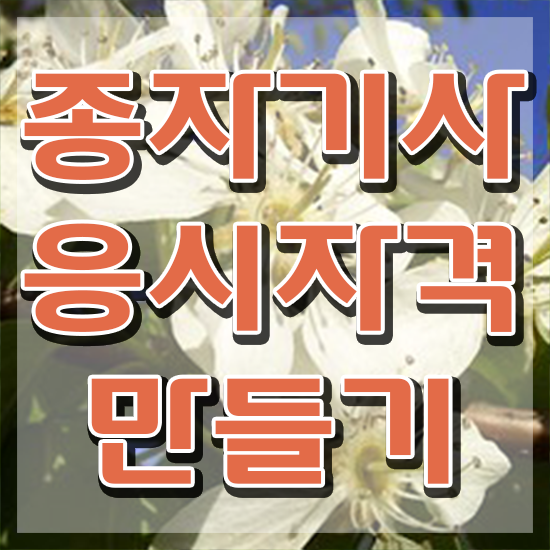  종자기사 필답 종자기사 시험자격 온라인으로 쉽고 빠르게 준비한 후기