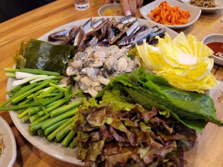  점심은 비빔밥, 저녁은 바다내음나는 과메기굴한상을 찾아 맛집여행, 서울맛집 산들바다 서울역점