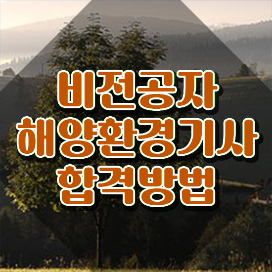  해양환경기사 작업형 해양환경기사 시험응시자격 인강으로 간단하게 완료한 전략