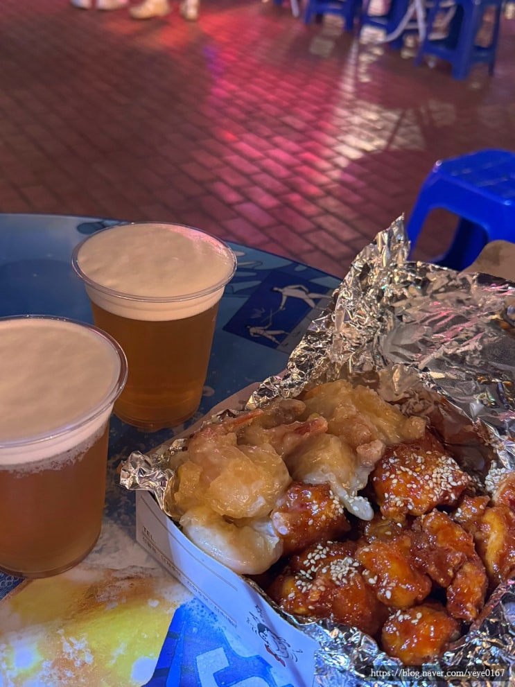  부산 광안리 밀락더마켓 야시장 시간, 먹거리, 웨이팅 후기