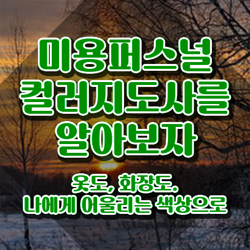  미용퍼스널컬러지도사 , 미용퍼스널컬러지도사 자격증 20일 만에 준비한 과정 보고가세요