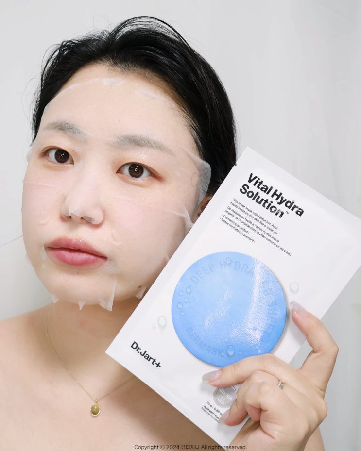  올리브영 수분 마스크팩 추천, 닥터자르트 워터젯 수분팩으로 피부속건조 케어하기