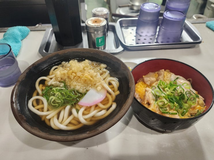  오사카 현지식당 마츠야우동