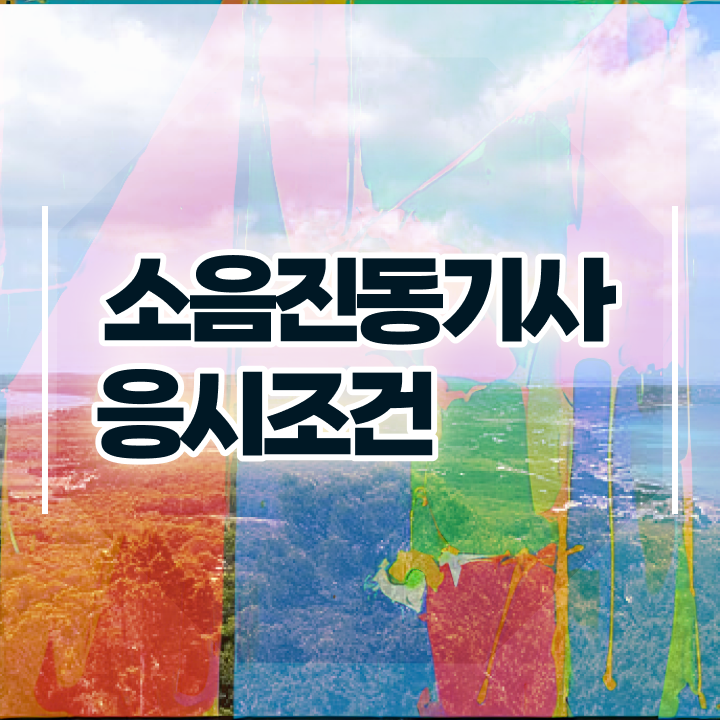  소음진동기사 자격요건 온라인 수업으로 단기간에 끝낸 비법