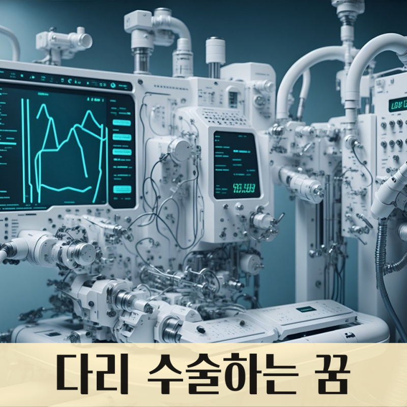 다리 수술하는 꿈, 머리 수술하는 꿈, 성형 수술하는 꿈, 눈 수술하는 꿈, 대수술 받다가 죽는....