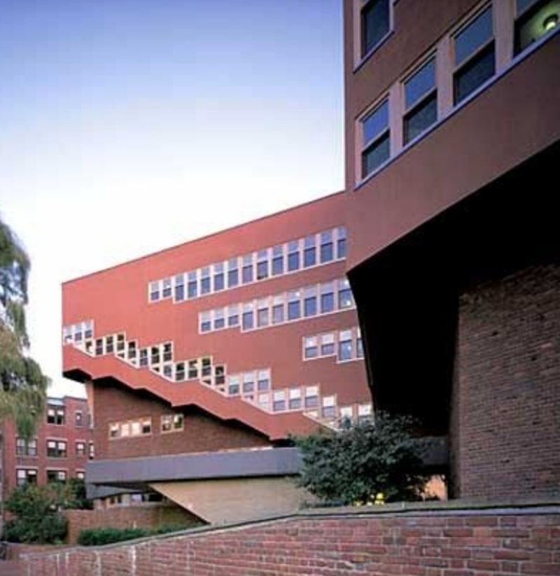 알바 알토의 MIT 베이커 하우스 기숙사. baker house dormitory, MIT, alvar alto, 1948 ...