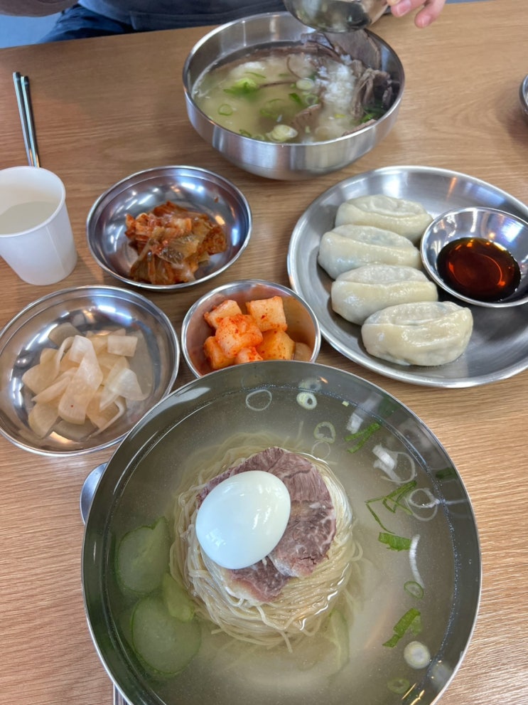  안성원곡 고성산맛집 평일옥 깔끔한 평택평양냉면과 곰탕