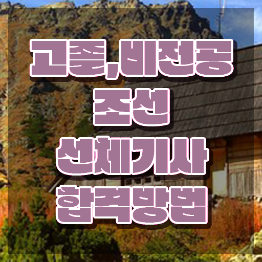  조선선체기사 시험응시조건 인강만 듣고 편하게 준비한 후기
