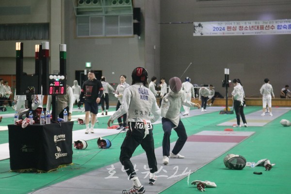  강진-장흥군, 제21회 한국중고펜싱연맹 펜싱 선수권대회 11.7~11.11 개최