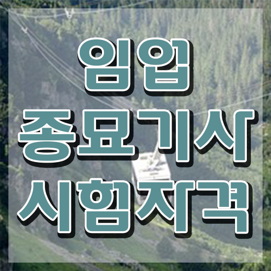  임업종묘기사 시험응시조건 온라인으로 간단하게 완료한 비법