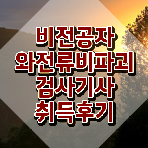  와전류비파괴검사기사 자격요건 집에서 온라인으로 단기간에 준비한 후기