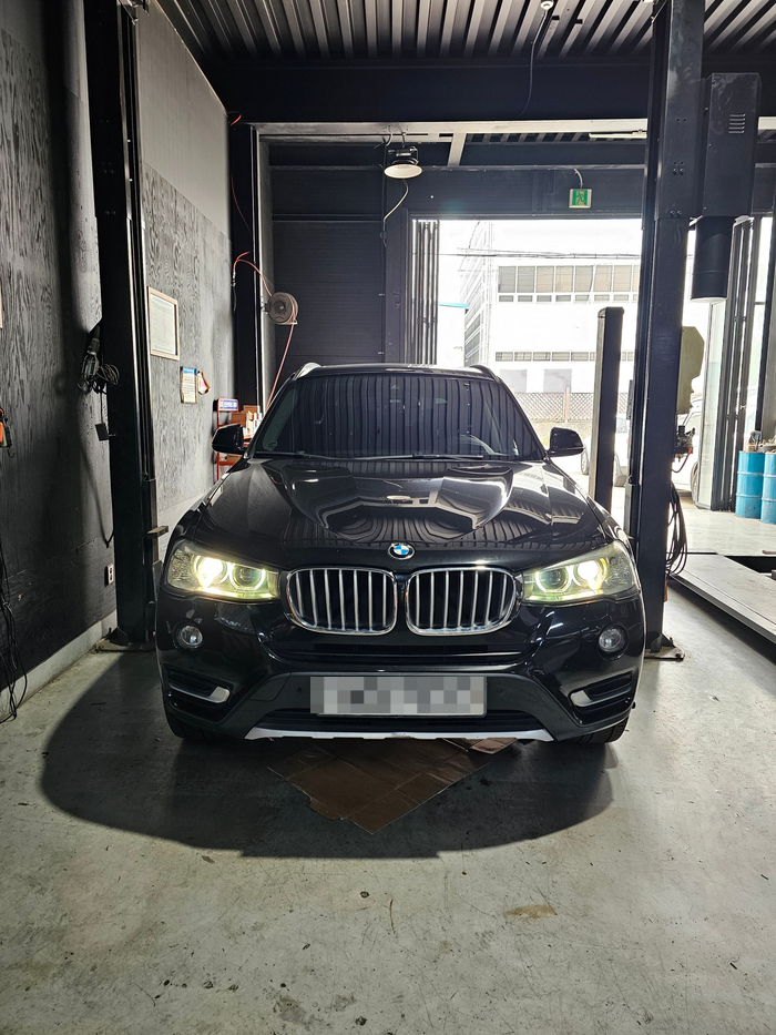  [ bmw x3 구동장치 이상 디젤흡기크리닝 비용 dpf크리닝 인젝터크리닝 경정비 수리 ] 미립자필터 시스템 이상