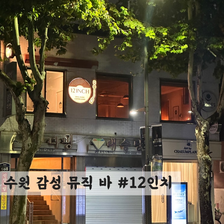  [수원] 분위기 좋은 LP바 #12인치