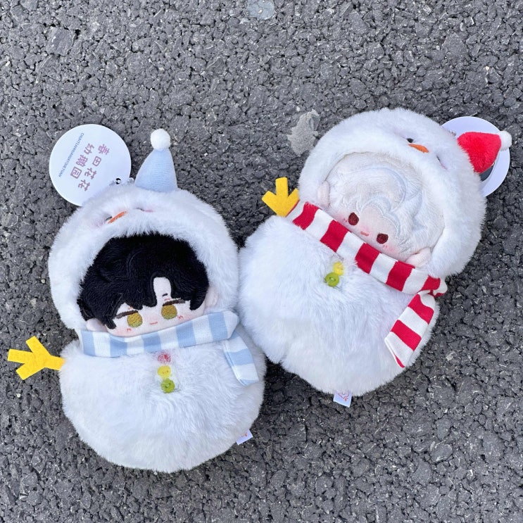  10cm 꼬마 눈사람 세트 인형옷 아이돌인형옷