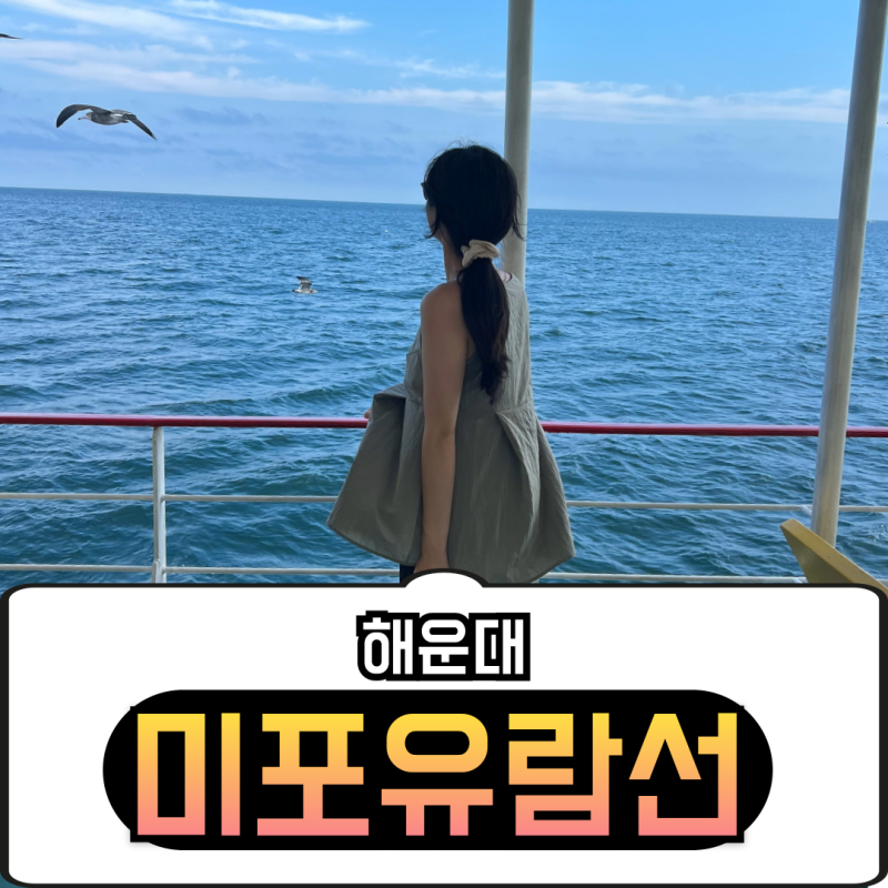 [부산] 해운대 미포 유람선 운항시간표/가격/코스 "추천"