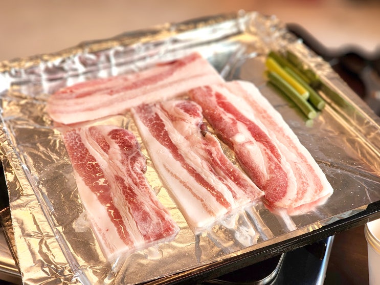  냉동삼겹살 1만원 삼화지구맛집 냉동고 쿠폰