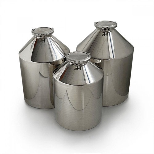  [메탈] 와이드 마우스 스테인레스 컨테이너(50~100L) Wide Mouth Stainless Container (50~100L)
