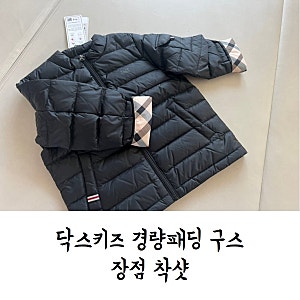 닥스키즈 경량패딩 구스 장점 세탁방법