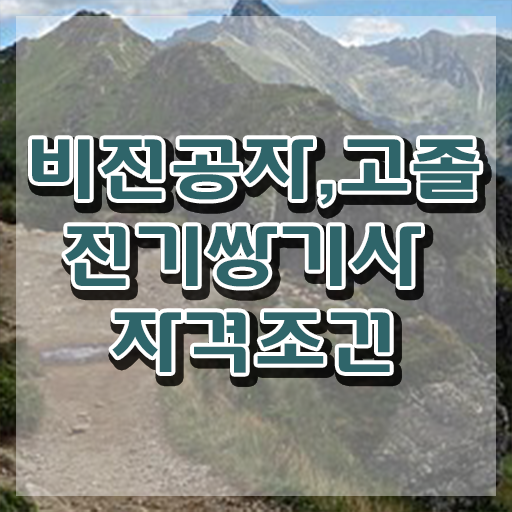  전기쌍기사 전망 전기쌍기사 취득자격 인강으로 단기간에 준비한 노하우