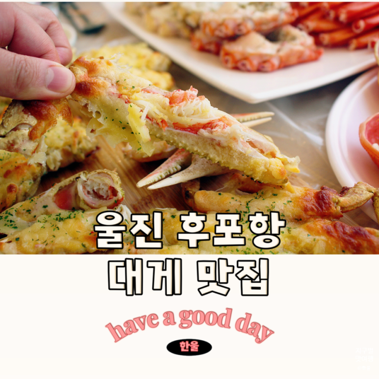  울진 후포항 대게 살수율이 대박이었던 대게앤쿡