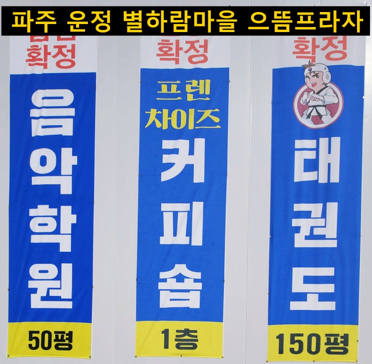  [2024.11.06]일산 파주 운정 별하람마을 병원학원개원 추천상가 으뜸프라자 분양/임대 진행중