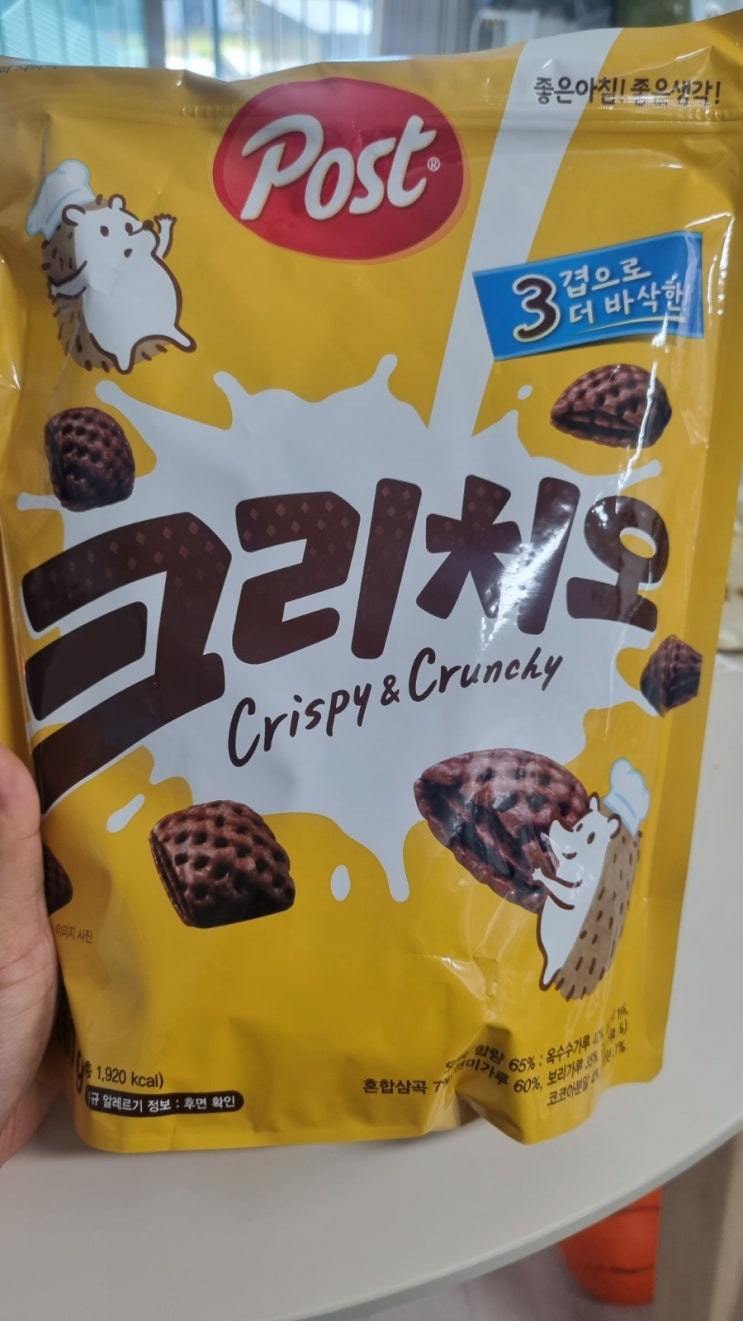  내돈내산) 크런치 한 포스트 크리치오 후기