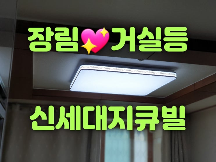  부산 사하구 장림동 장림신세대지큐빌아파트 106동 20평 105동 23평 거실등 120W 방등 60W 욕실등 방습다운라이트 15W 조명설치 LED교체 전등수리 조명가게 대광전기조명