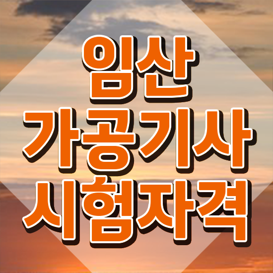  임산가공기사 자격요건 인강만 듣고 편하게 끝낸 후기