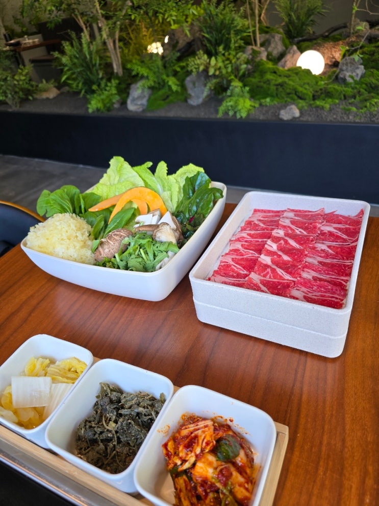  샤브온담ㅣ부천 신중동 샤브샤브 맛집 연말모임 데이트코스로 제격