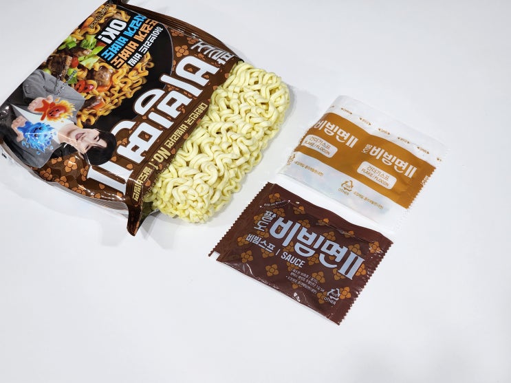  변우석 라면 팔도비빔면2 후기 뜨겁게 차갑게 비교