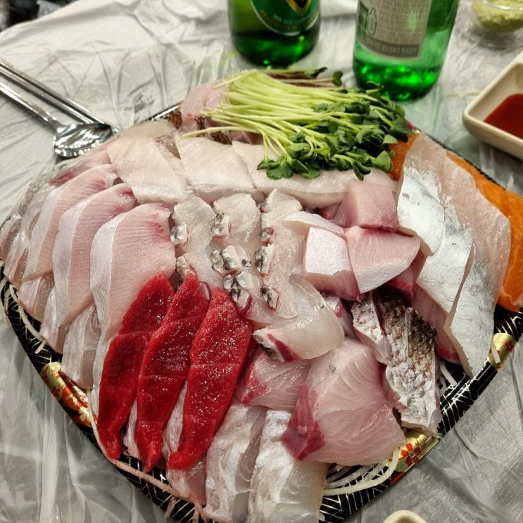  노량진 수산시장 방어맛집 부안수산, 해운대식당