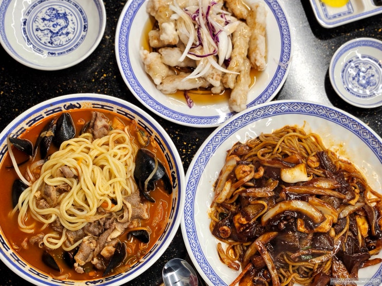  포항 문덕 맛집, 해물 가득 고기짬뽕 해물쟁반짜장 탕수육 맛집, 신라반점