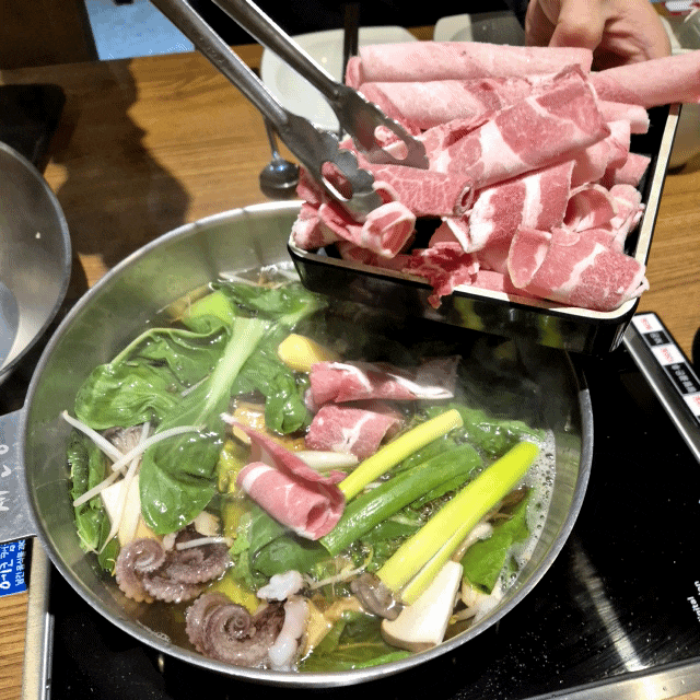  신선함의 끝판왕 서산 샤브샤브 맛집 무한리필 육해공 특수부대 후기