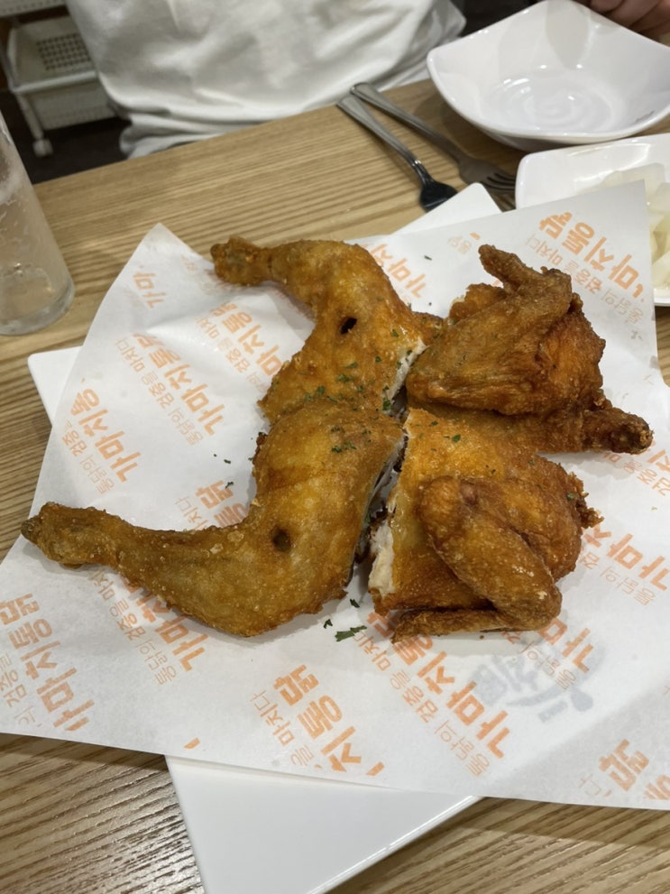 가성비 최고 한마리통닭 가마치통닭 천안청당점 / 천안식후감