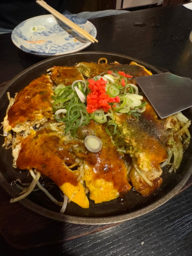 기타큐슈 키타큐슈 고쿠라 오코노미야끼 오꼬노미야끼 야끼소바 현지인 맛집 식당 술집 모미지
