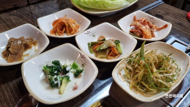  연천맛집 백학저수지 인근 백학가든 돼지갈비 한식
