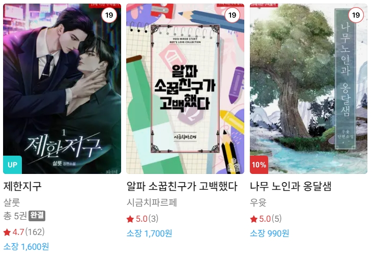 BL소설 신간) 24년 11월 7일 신간 BL소설 신간) 24년 11월 7일 신간