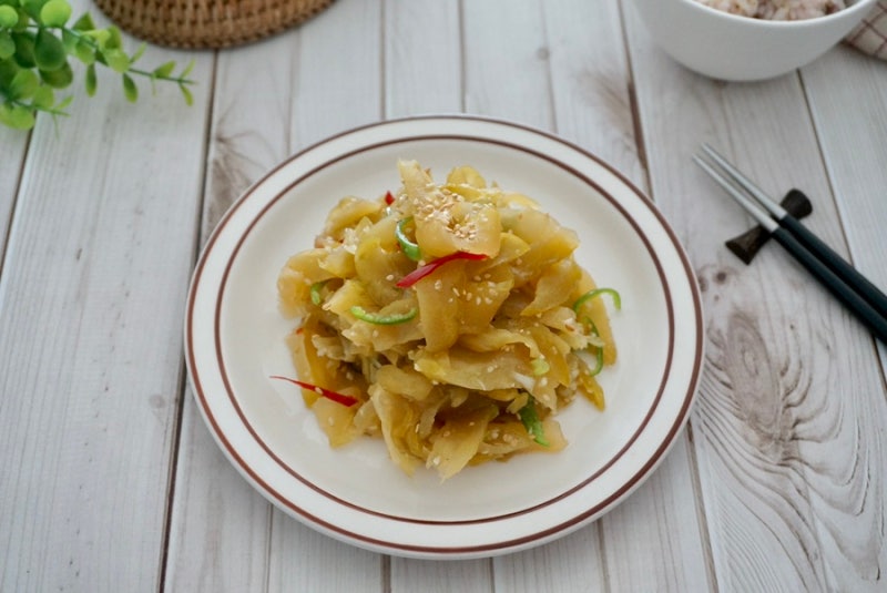 울외장아찌 무침 만들기 나나스끼 간단반찬