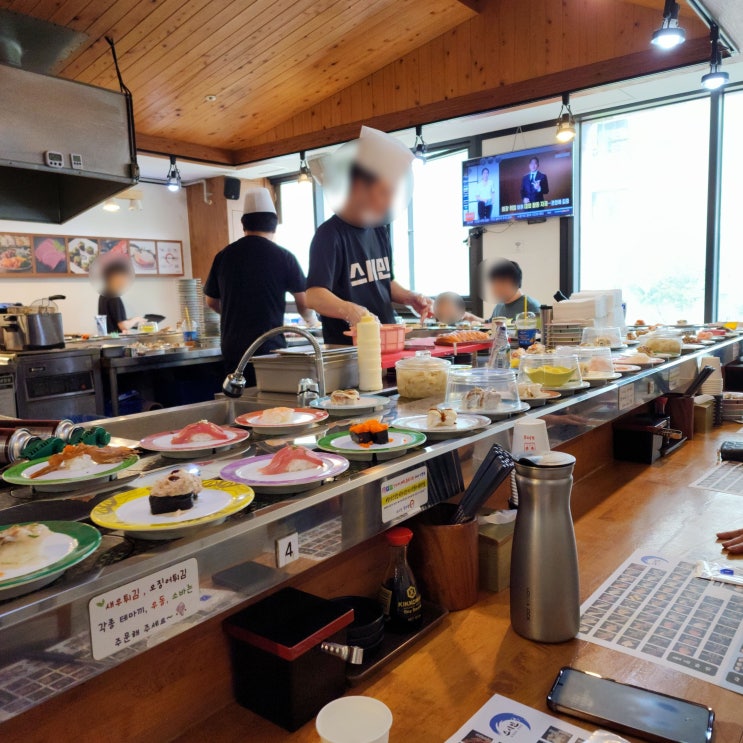  청라 맛집::스시민 청라점/특별한 메뉴가 많은 회전초밥 전문점/빙빙돌아가는회전초밥처럼
