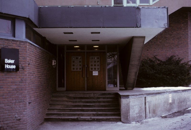 알바 알토의 MIT 베이커 하우스 기숙사. baker house dormitory, MIT, alvar alto, 1948 ...