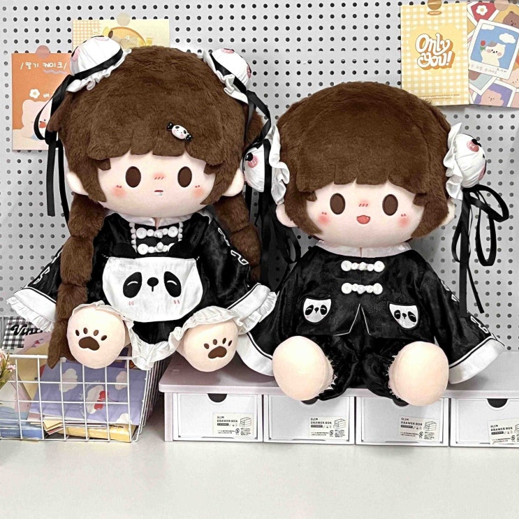  40cm 판다 키친 세트 인형옷 아이돌인형옷