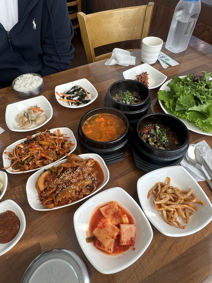 [당진]옛날 우렁이식당3호점, 당진어시장 / 우렁이정식, 전어, 대하구이