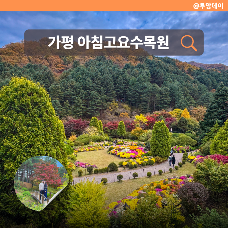 가평 아침고요수목원 가을 국화축제 전시회 11월 기본정보 및 지도첨부