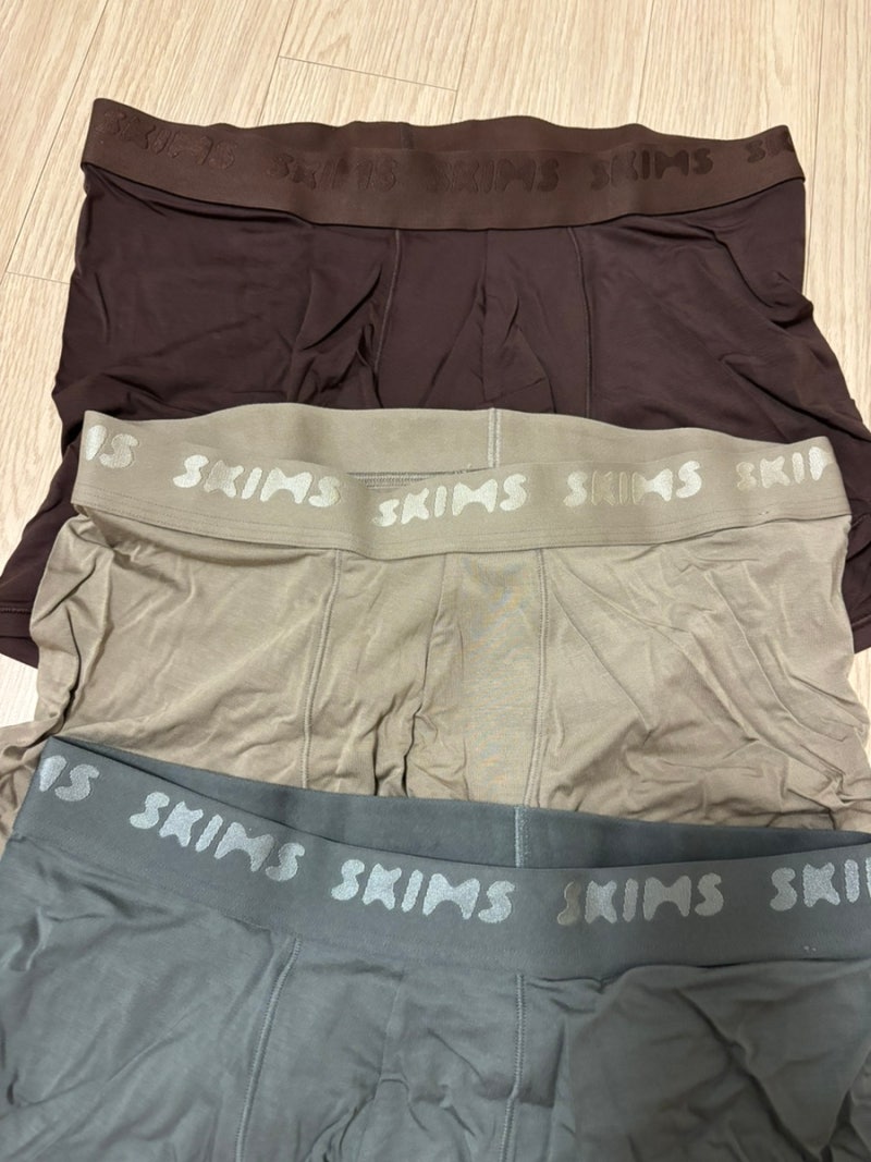 스킴스 남자 언더웨어 스트레치 3" 인심 박서 브리프 리뷰 SKIMS STRETCH 3" INSEAM BOXER BRIEF