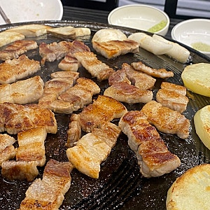 일원동 먹자골목 보성녹돈 솥뚜껑 삼겹살 추천 _ 2차, 3차 and 4차까지..
