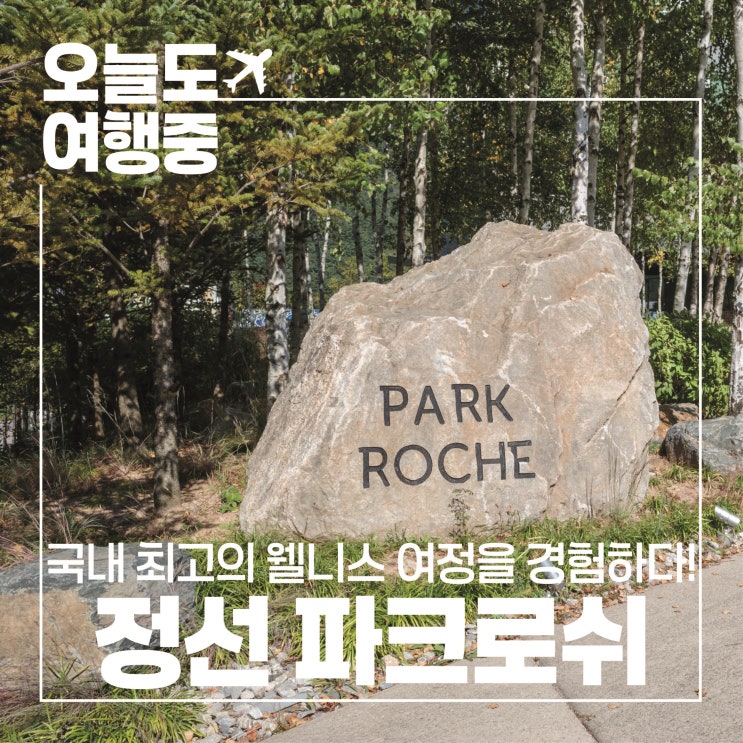  [강원도 숙소 추천] 온전한 힐링이 있는 정선 파크로쉬 리조트 앤 웰니스 #1.객실/로비/편의점