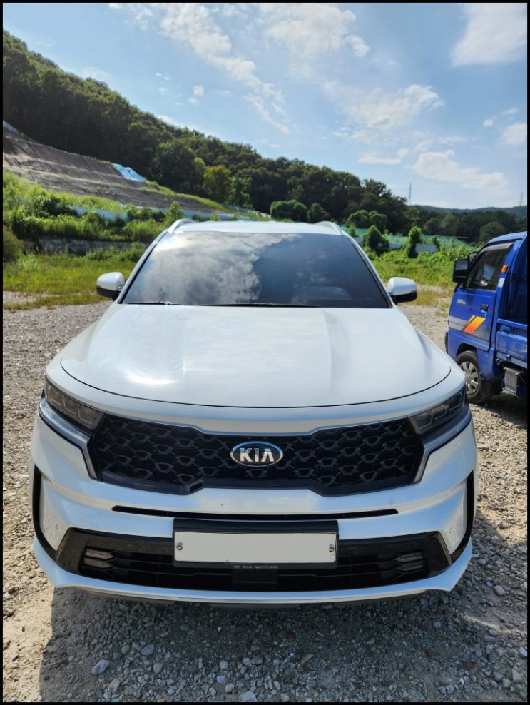  일산자동차유리교체 기아 쏘렌토 파주 전면유리 교환 수리 보수